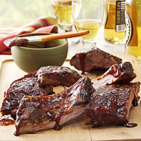 Honey-Beer Braised RibS