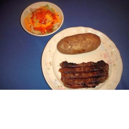 Grilled Peppered Steaks