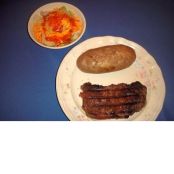 Grilled Peppered Steaks