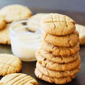 PEANUT BUTTER BACON FAT COOKIES
