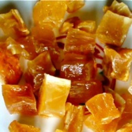 Fennel: Candied Fennel Cores