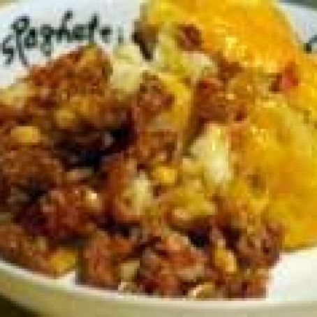 Layered Beef and Mashed Potatoes