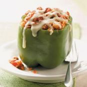 Orzo-Stuffed Peppers