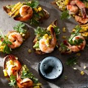Crostini with Shrimp