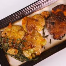 Michael Symon's Smashed and Fried Potatoes