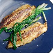 Tilapia with Miso and Scallions