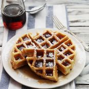 4-Ingredient Belgian/Dutch Cream Waffles