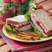 Berry Turkey Sandwich
