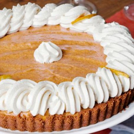 Pumpkin Banana Mousse Tart