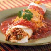 Turkey Two Cheese Enchilada