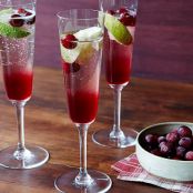 Cranberry Champagne Cocktail