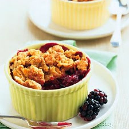 Blackberry Crumbles