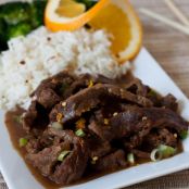 Pressure Cooker Spicy Orange Beef