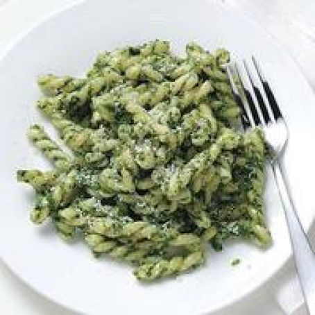 Meals (Kale-Walnut Pesto Pasta)