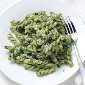 Meals (Kale-Walnut Pesto Pasta)