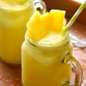 Pineapple Coconut Cooler {Virgin Pina Colada}