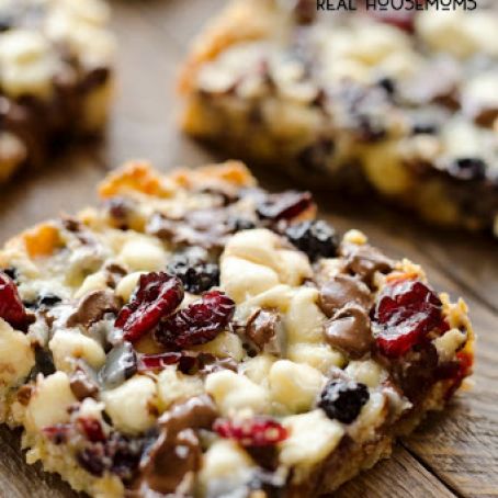Berry Chocolate Magic Bars