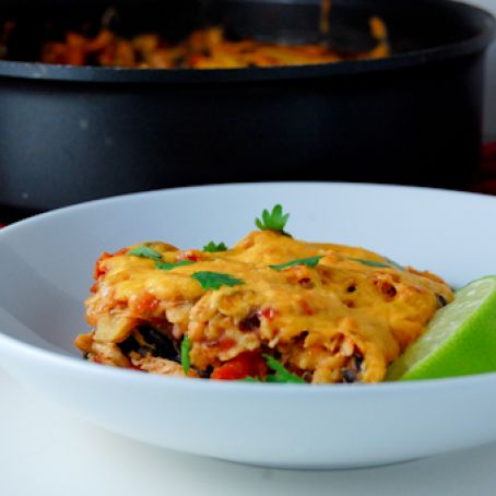 Skillet Tortilla Pie