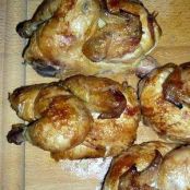 Herb/Garlic Rotisserie Cornish Game Hens