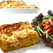 Skinny Mexican Style Chicken and Cornbread Casserole