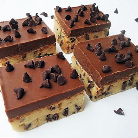 Chocolate Chip Cookie Dough Bars