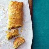 Horseradish Beef Strudel