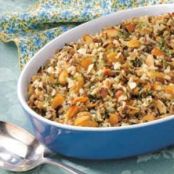 Chicken and Almond Wild Rice