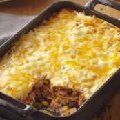 Roasted Turkey Enchilada Bake