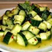 Basil-Mint Cucumber Salad