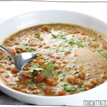 Vegan Curry Lentil Soup