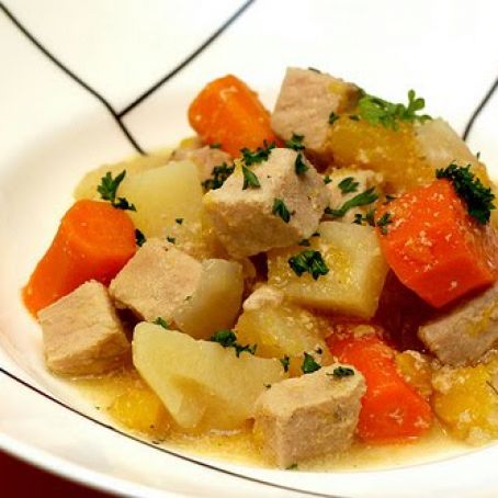 Pork and Butternut Squash Stew