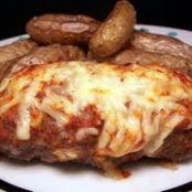 Mini Honey Mustard Meatloaves with Roasted Fingerling Potatoes