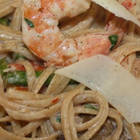 Champagne Shrimp and Pasta