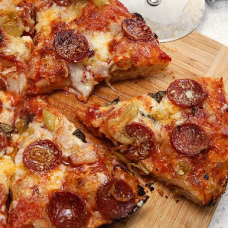 Foolproof New York Style Pan Pizza