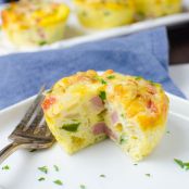 Smoked Gouda Omelette Cups
