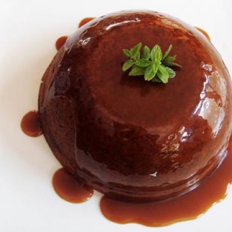 Sticky Toffee Pudding with Toffee Sauce