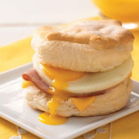 Breakfast Biscuits 'n' Eggs Recipe