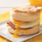Breakfast Biscuits 'n' Eggs Recipe