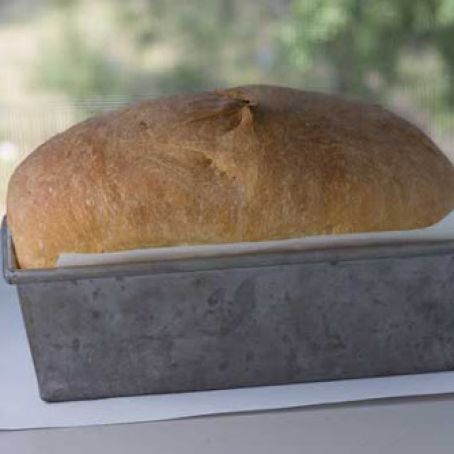 Basic White Bread Without a Bread Machine