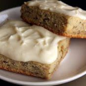 Frosted Banana Bars