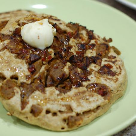 Spelt Sausage Pancakes