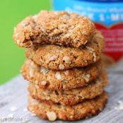 Oatmeal Almond Butter Cookies