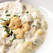 NEW ENGLAND STYLE CLAM CHOWDER