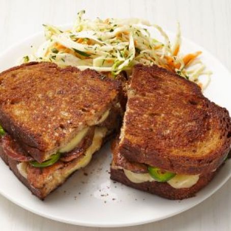 Kielbasa Grilled Cheese