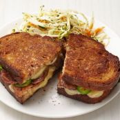 Kielbasa Grilled Cheese