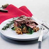 Steak with Red Wine Sauce