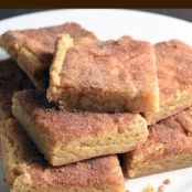 Chewy Snickerdoodle Bars