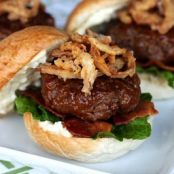 Burgers - BBQ Bacon Sliders