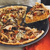 Butternut Squash and Mushroom Tart with Gruyere