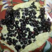 Blueberry Brie galette